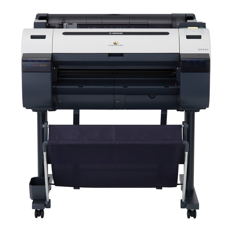 Canon iPF655 - imagePROGRAF Color Inkjet Printer User manual Canon iPF655 - imagePROGRAF Color Inkjet Printer User manual