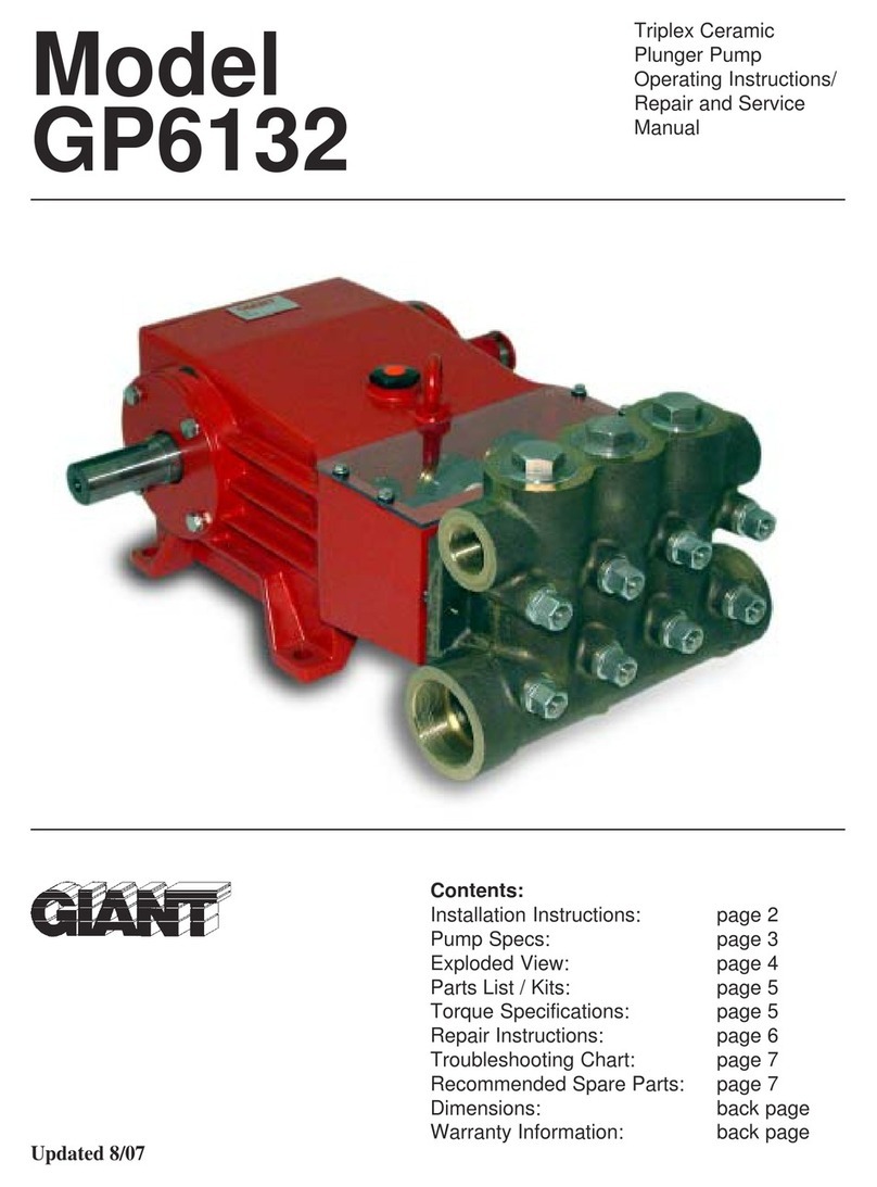 Giant GP6132 Repair and service manual