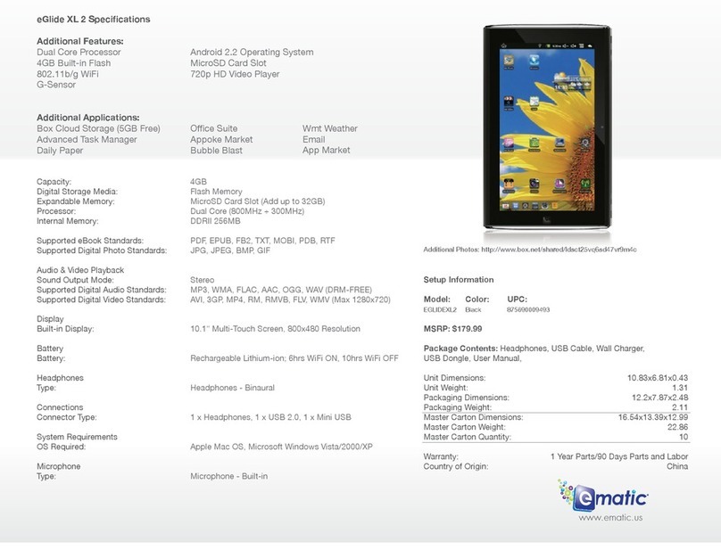 E-matic eGlide XL 2 specification