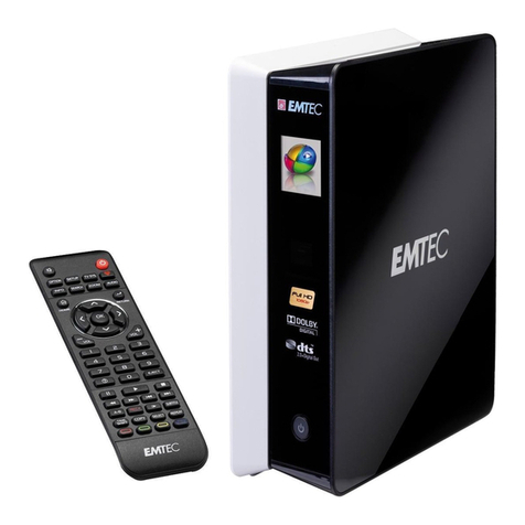 Emtec Movie Cube S800H Operation manual Emtec Movie Cube S800H Operation manual