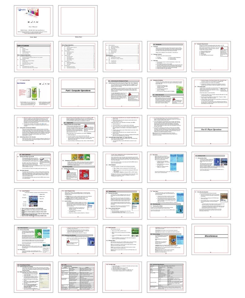 E-matic EJam User manual