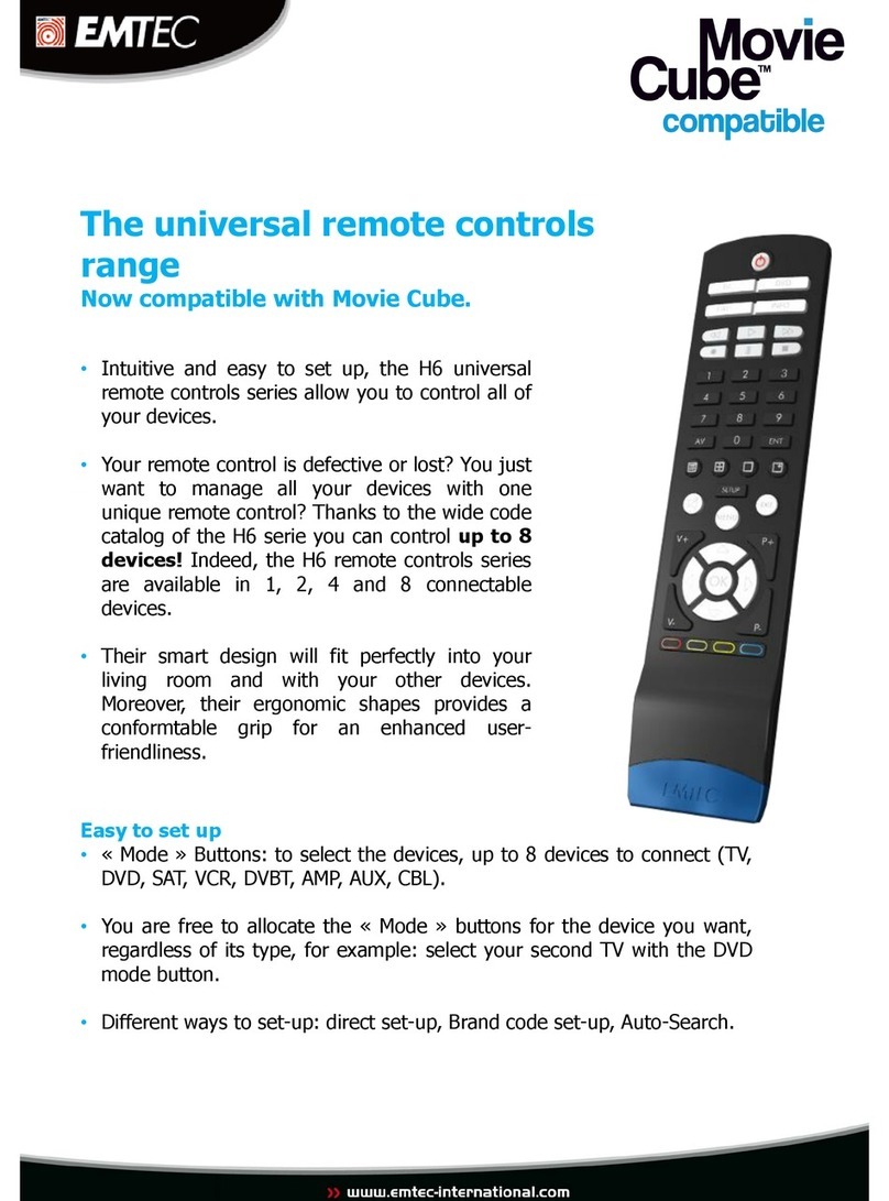 Emtec MOVIE CUBE overview