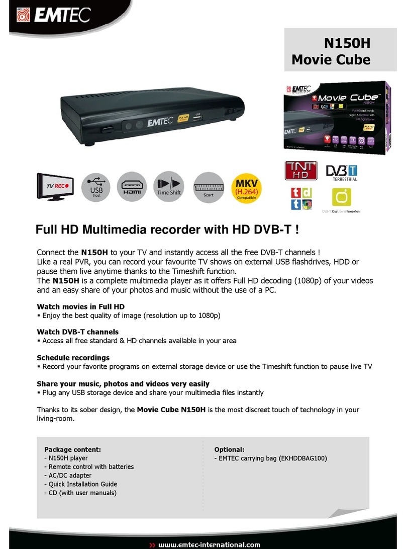 Emtec Movie Cube N150H overview
