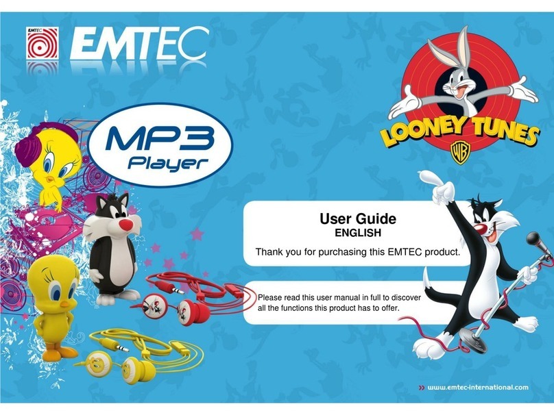 Emtec MP3 Player user guide