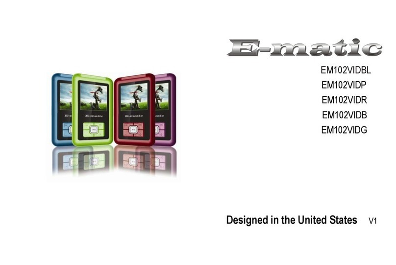 E-matic EM102VIDBL manual