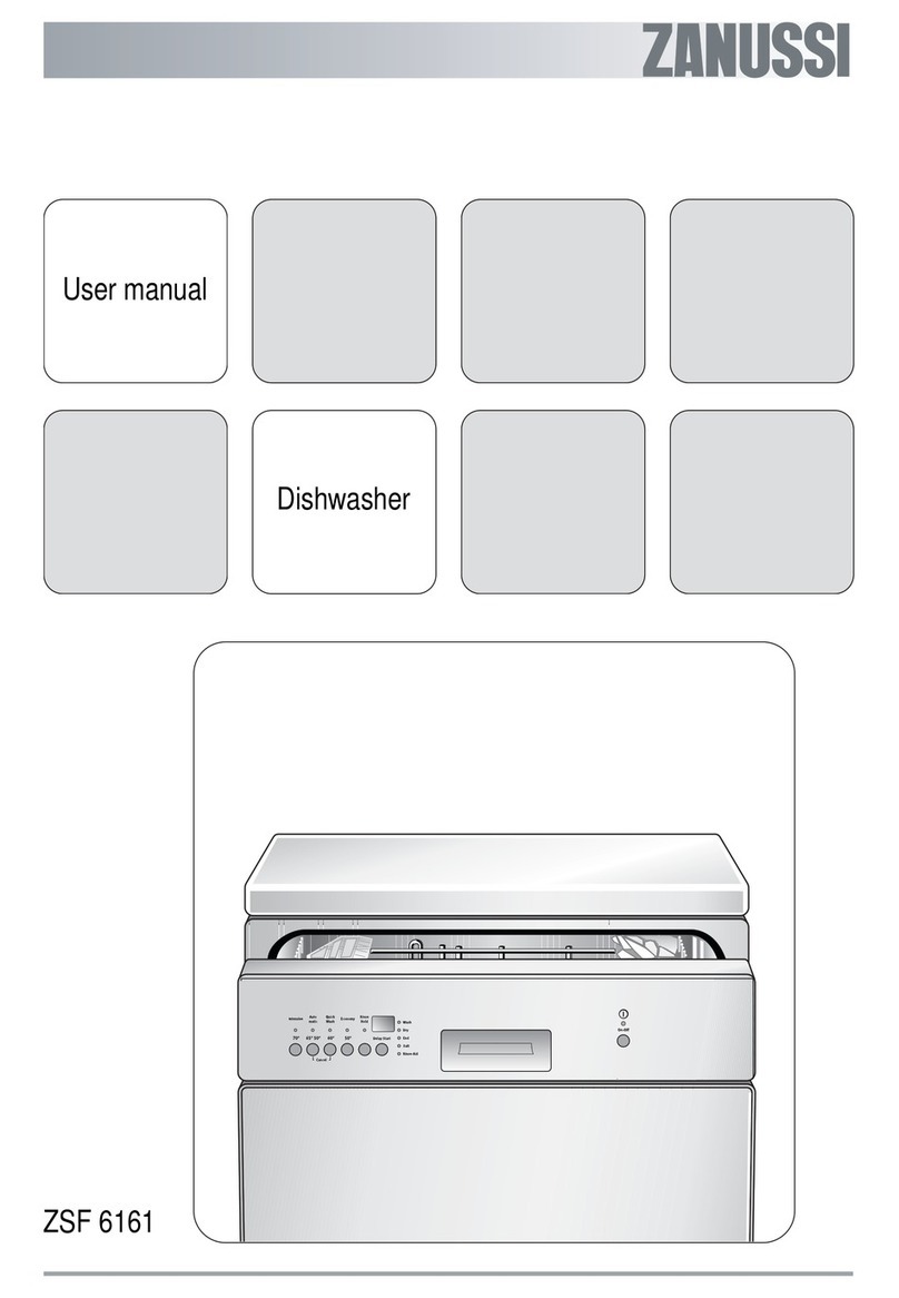 Zanussi ZSF 6161 S User manual Zanussi ZSF 6161 S User manual