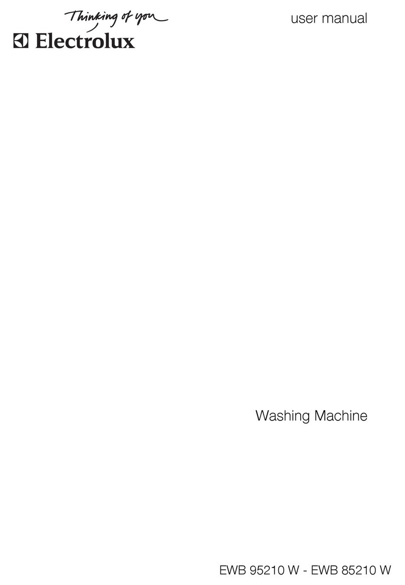 Electrolux EWB 95210 W User manual