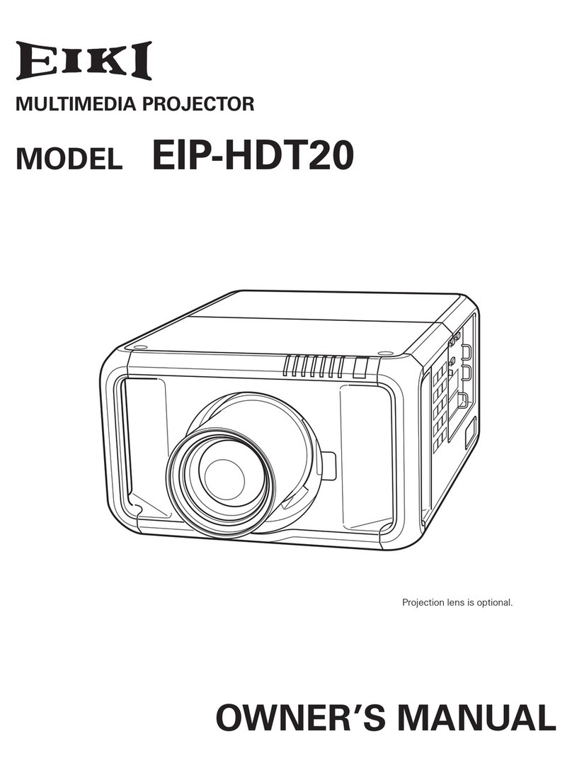 Eiki EIP-HDT20 owner's manual