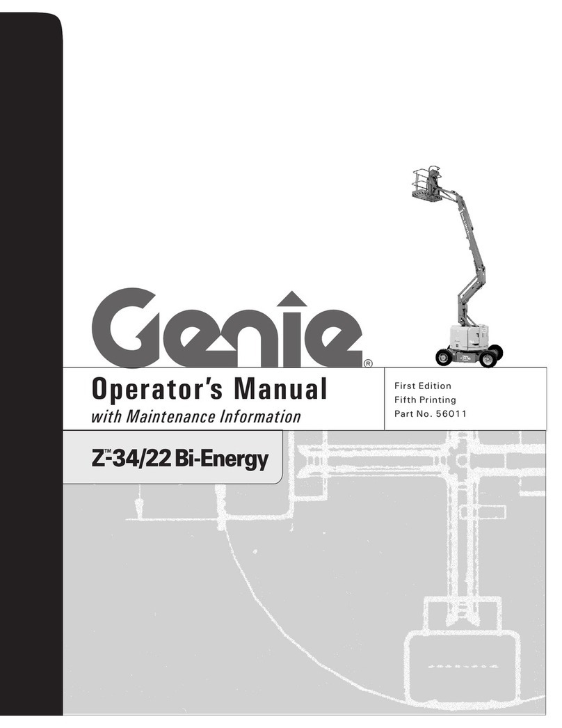 Genie Z-34 Bi-Energy Operator's manual