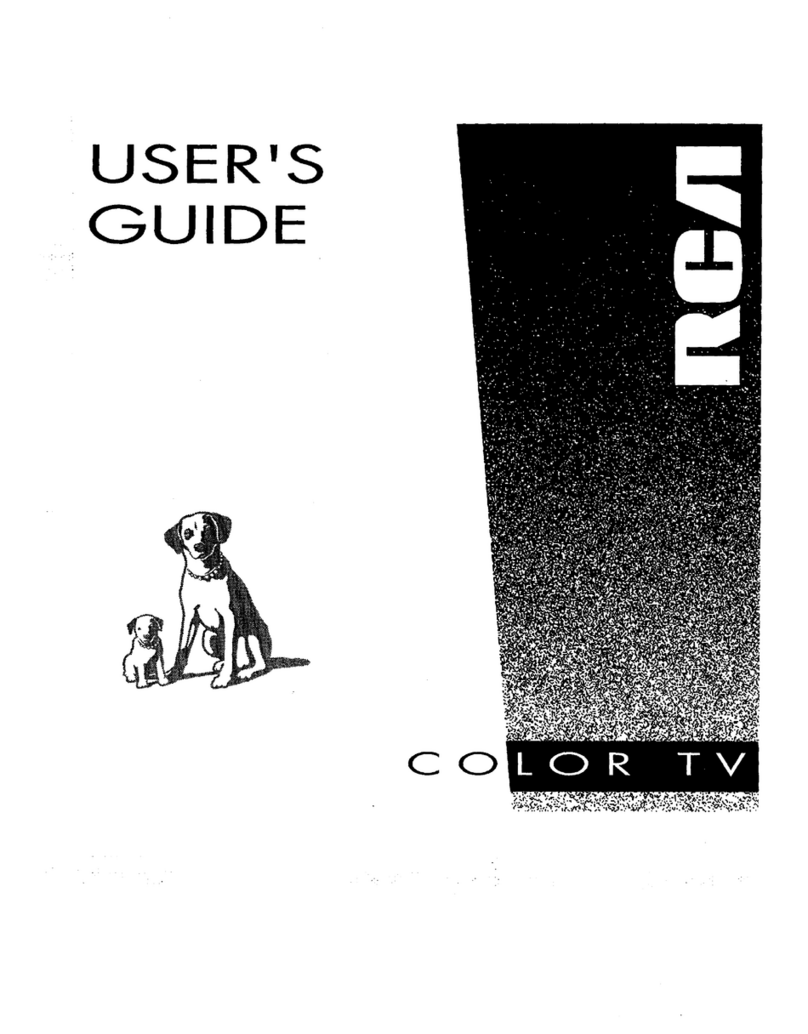 RCA F20603 User manual