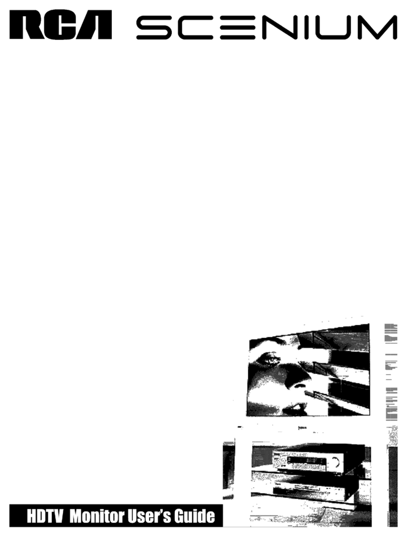 RCA SCENIUM D52W131YX1 User manual
