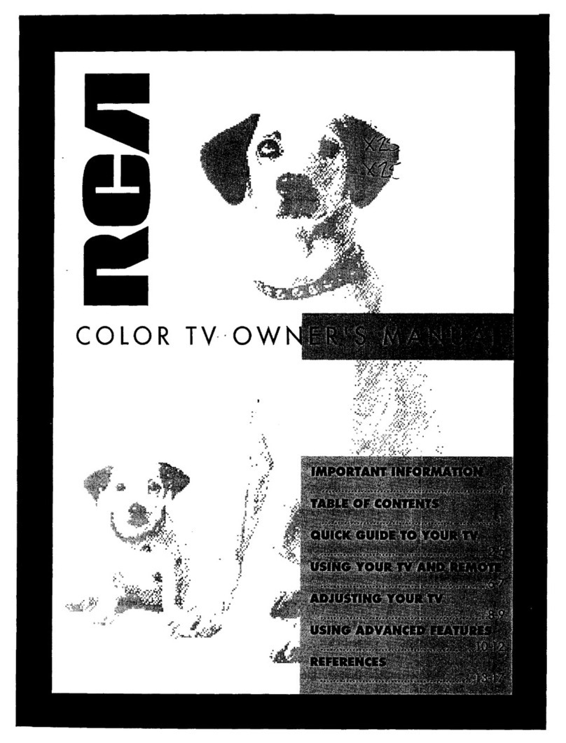 RCA X20101 User manual
