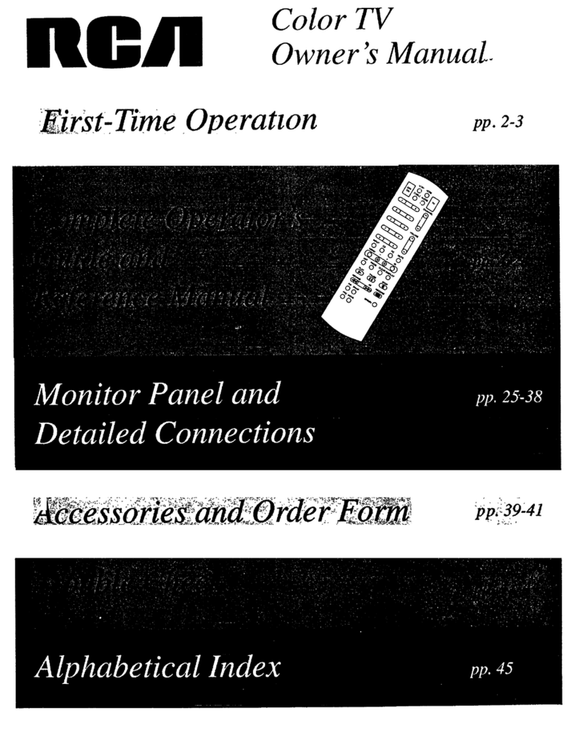 RCA F27731 User manual