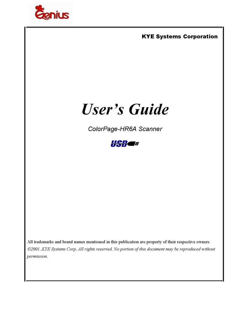 Genius ColorPage-HR6A User manual Genius ColorPage-HR6A User manual