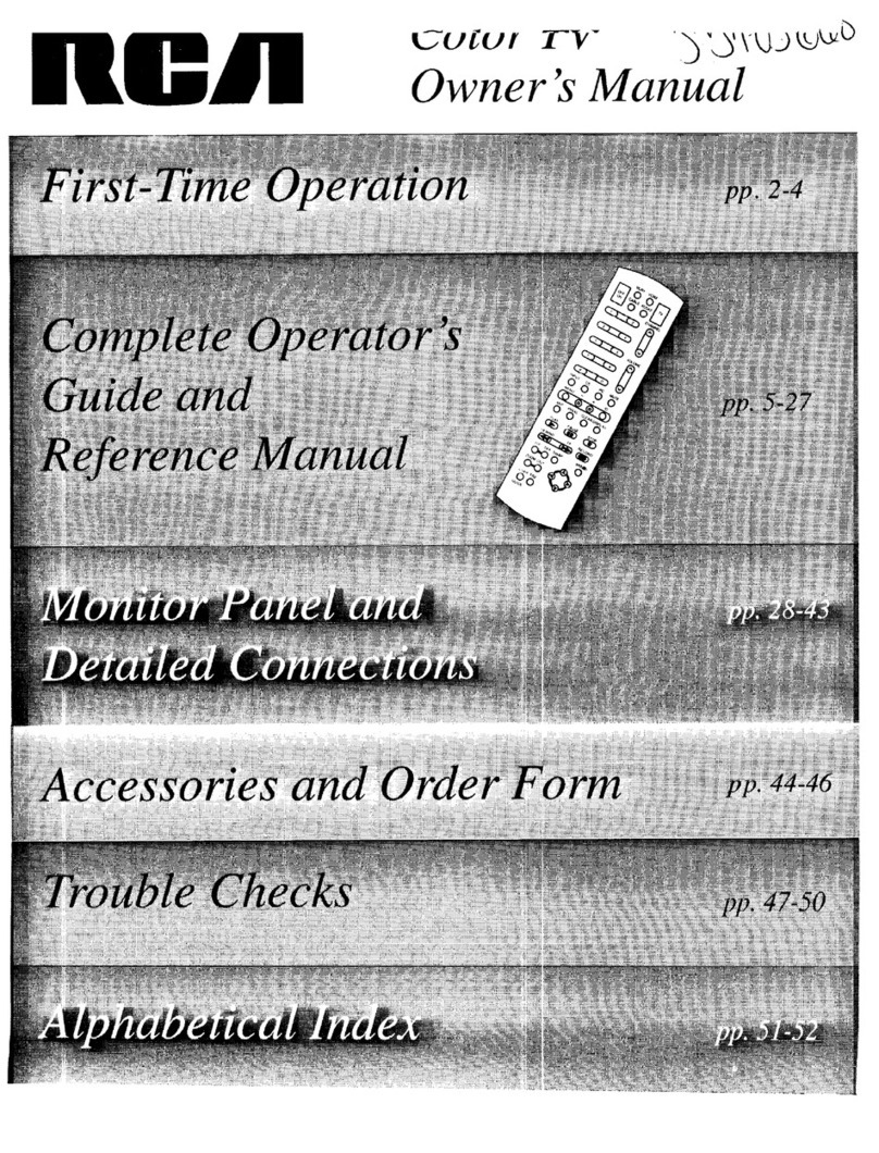 RCA F35750ST User manual