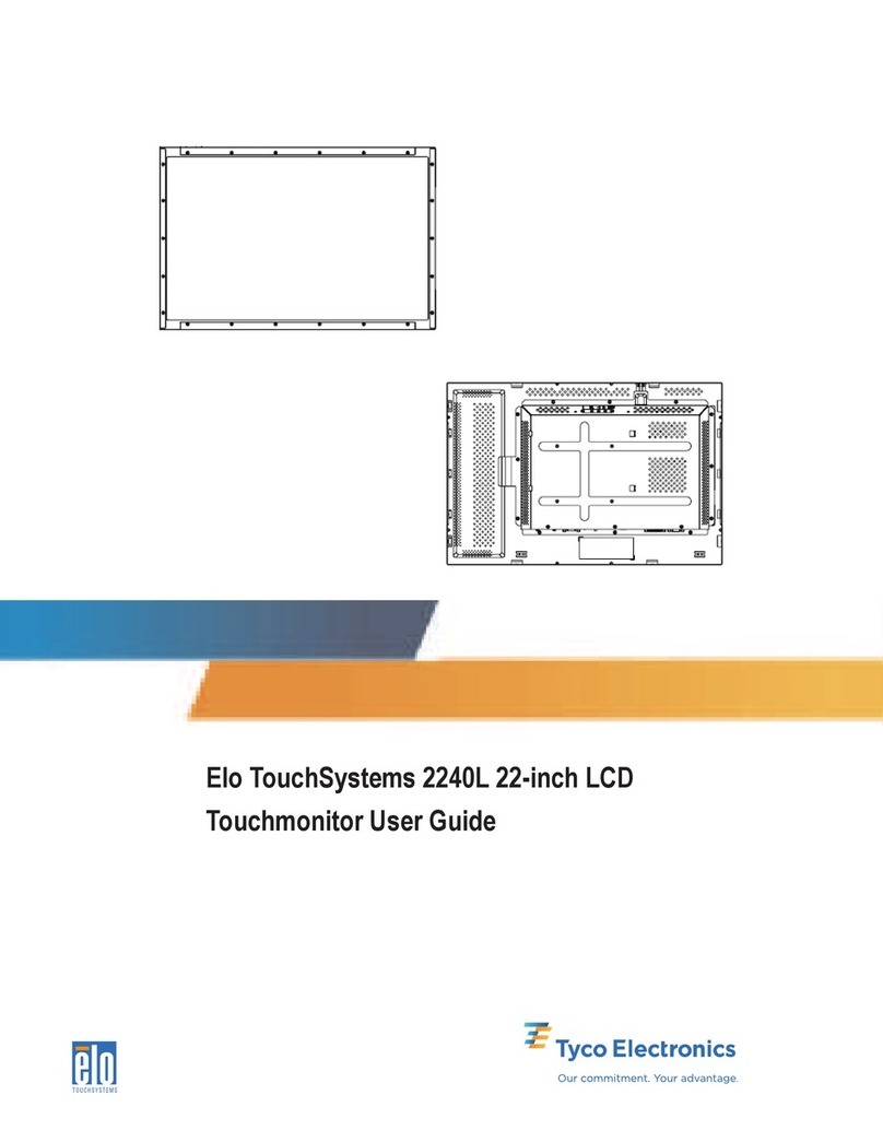 Elo TouchSystems 2240L User manual Elo TouchSystems 2240L User manual