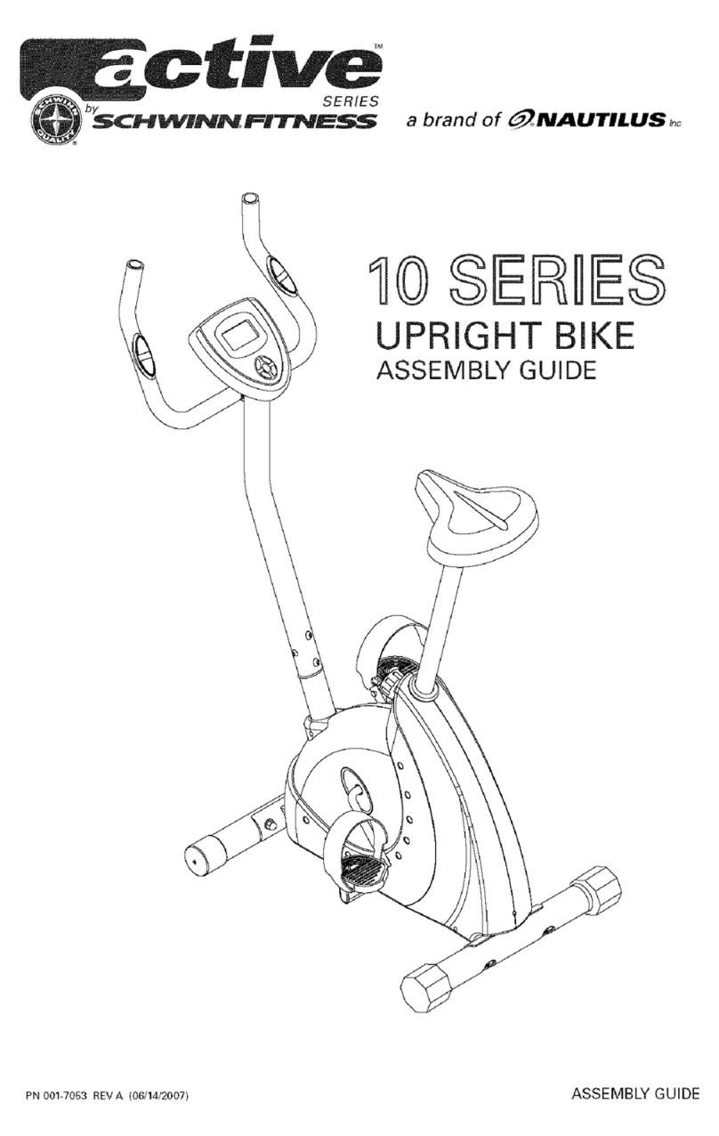 Schwinn active 10 Series Assembly guide