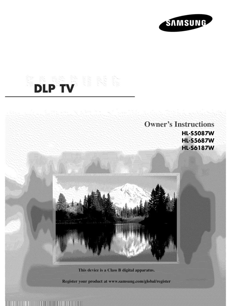 Samsung HL-S5687W User manual