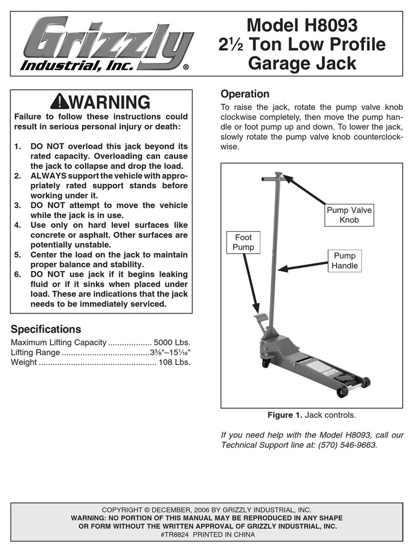Grizzly H8093 User manual