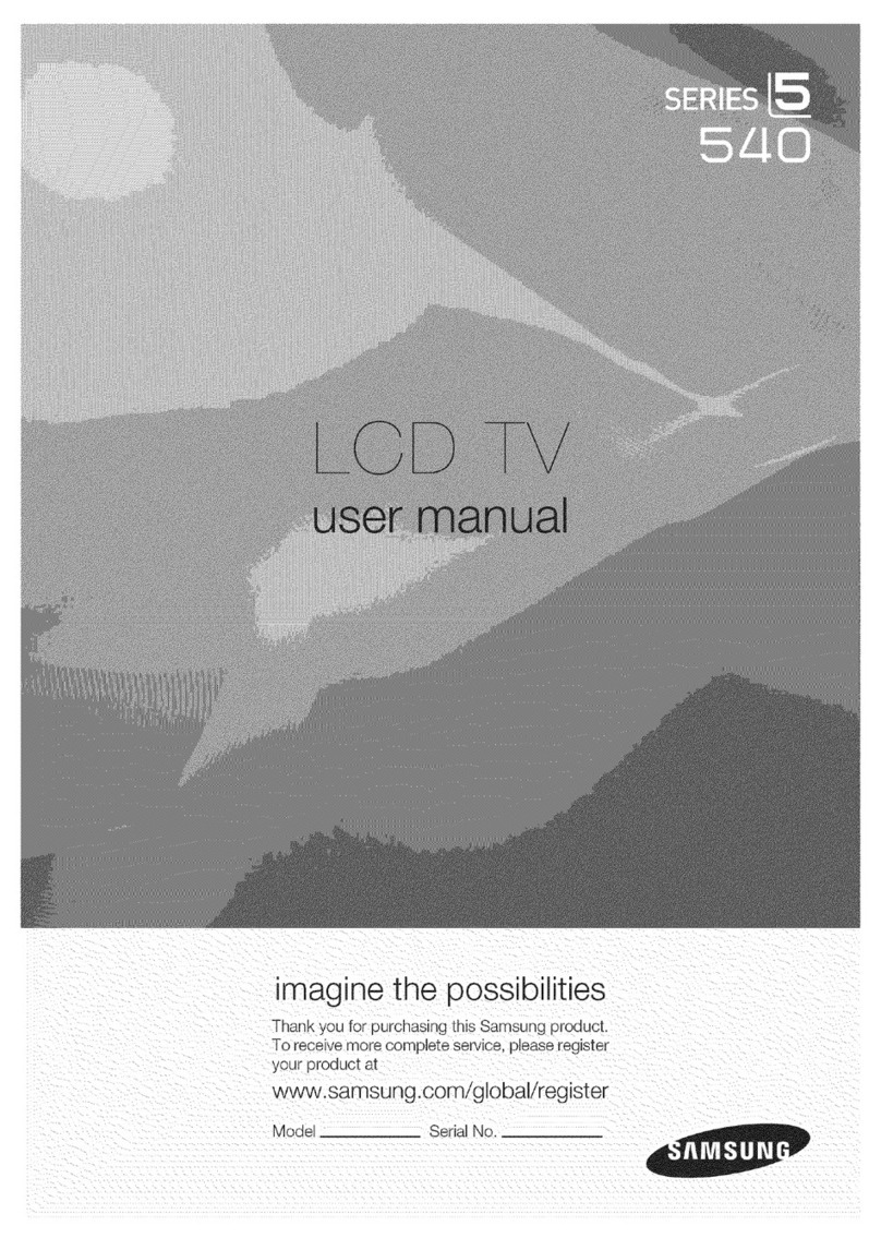 Samsung LN40A540 User manual