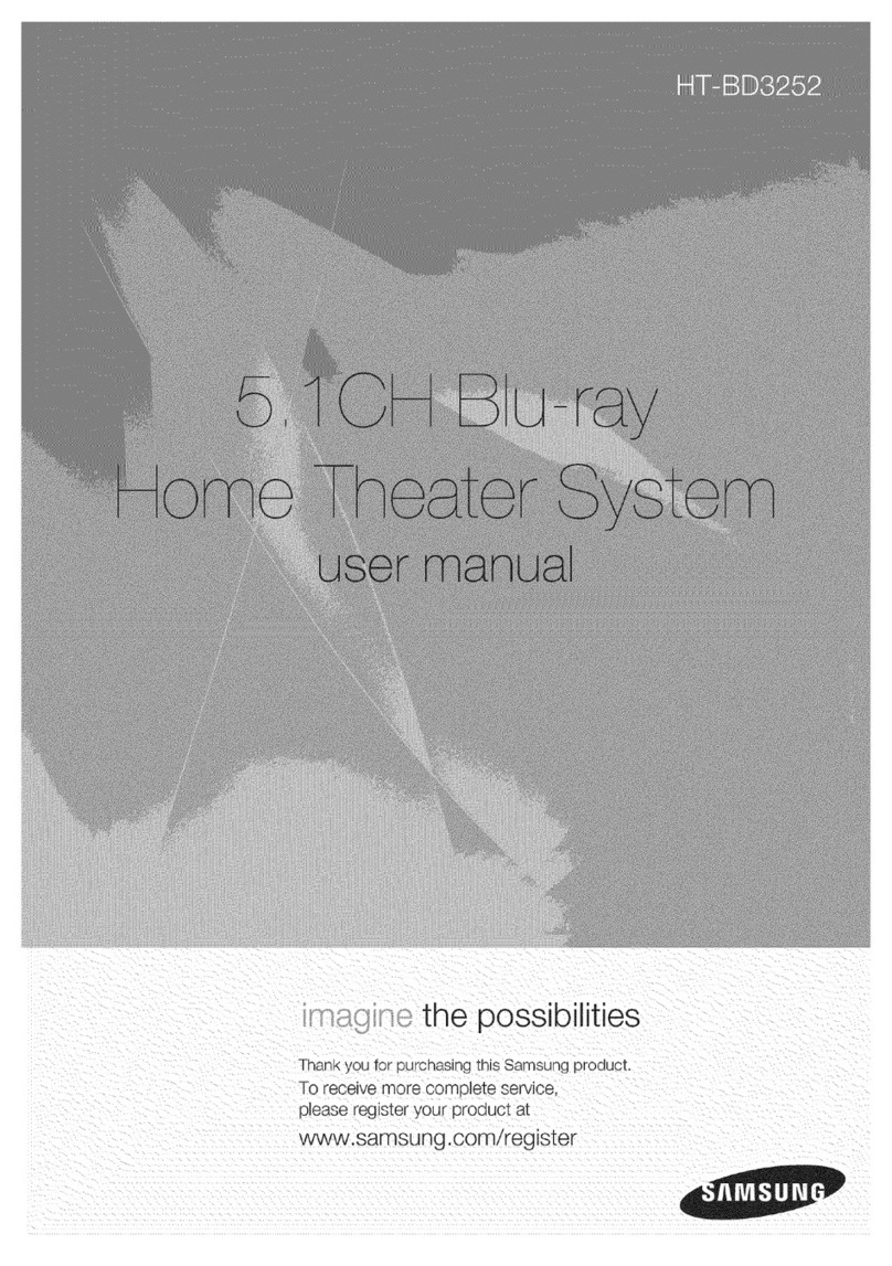 Samsung HT-BD3252 User manual