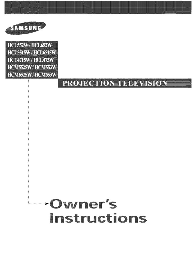 Samsung HCL5515W Owner's instructions