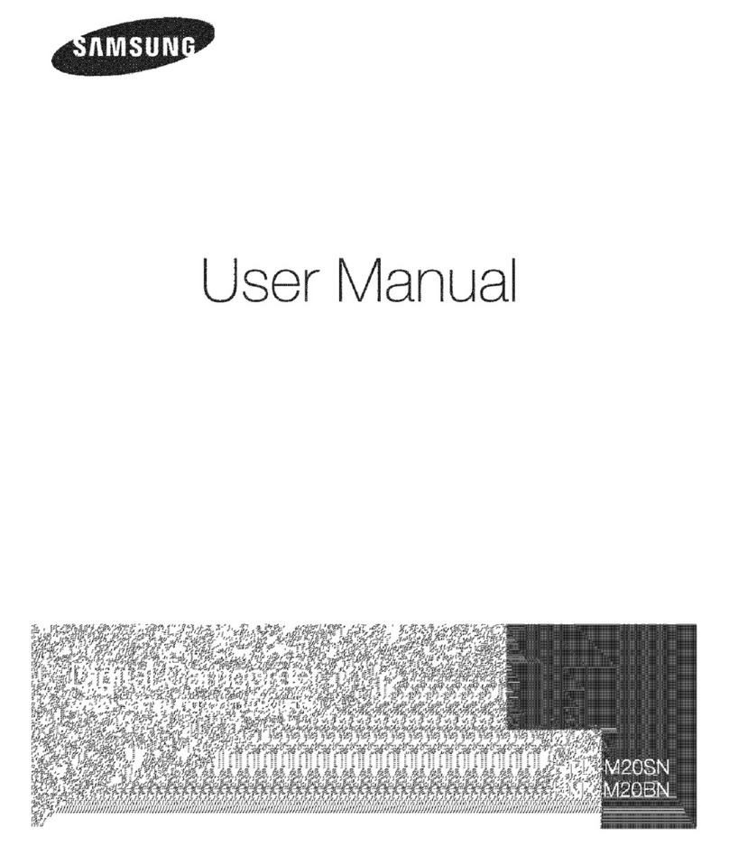 Samsung HMX-M20BN User manual