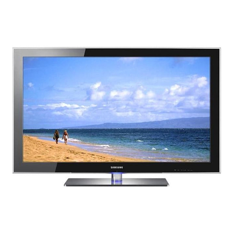 Samsung UN55B8000 - 55" LCD TV User manual