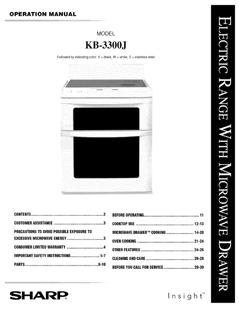 Sharp KB-3300J User manual