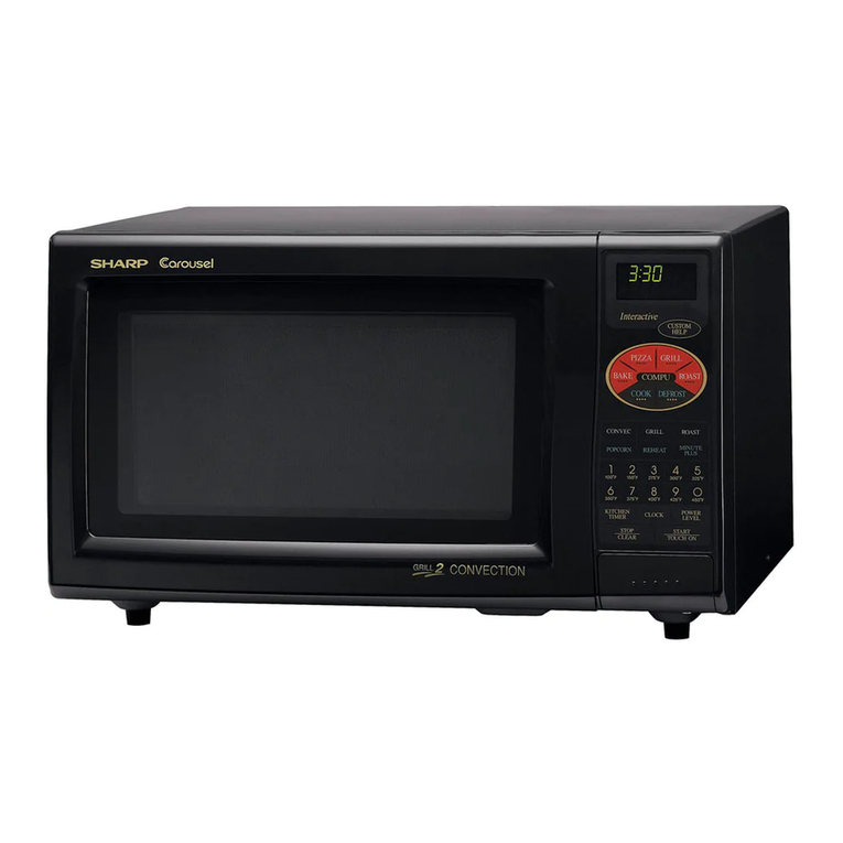 Sharp R-820BW User manual Sharp R-820BW User manual