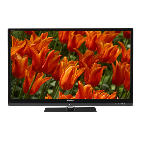 Sharp AQUOS LC-46LE835U User manual