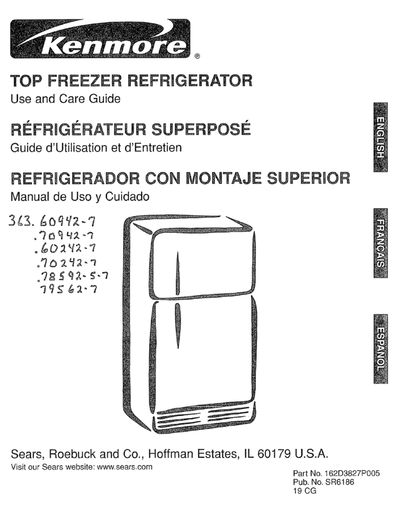 Kenmore 363.60942-7 User manual
