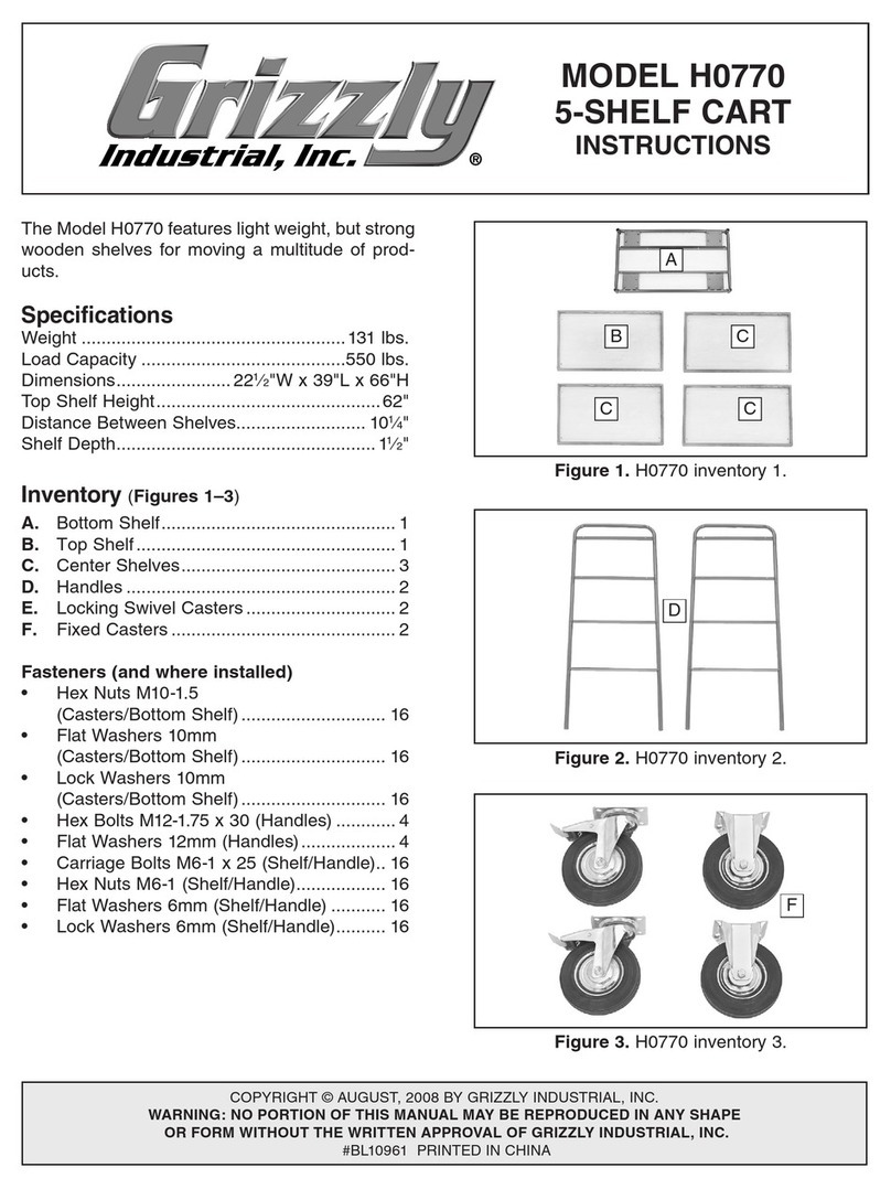 Grizzly H0770 User manual