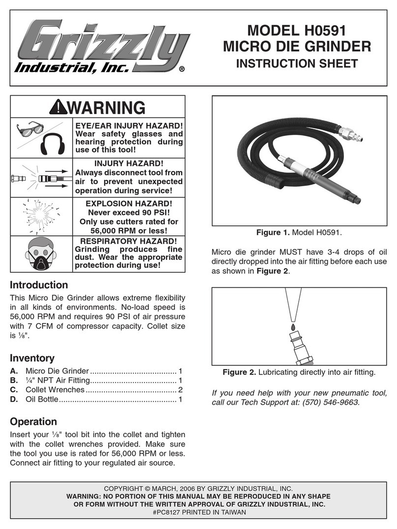 Grizzly H0591 User manual