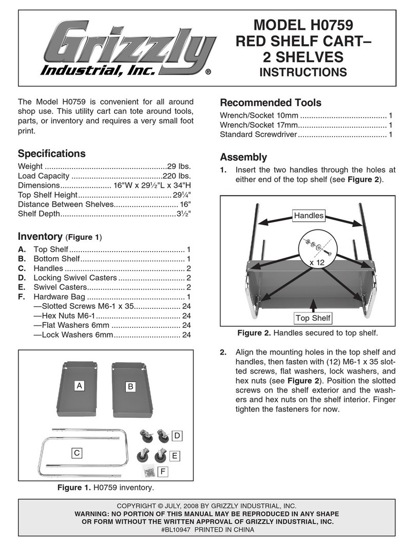 Grizzly H0759 instructions