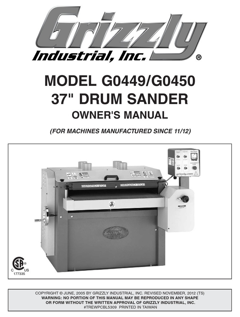Grizzly G0449 User manual