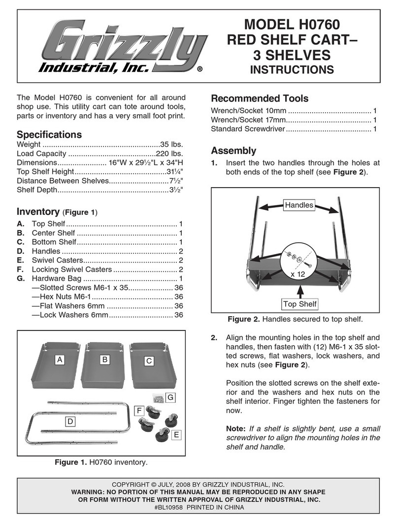 Grizzly H0760 instructions