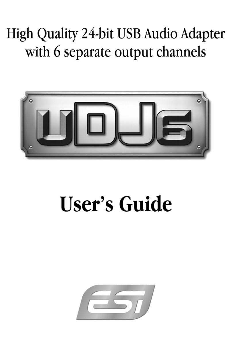 ESI UDJ6 user guide