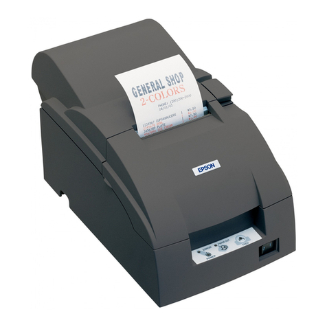 Epson U220A - TM B/W Dot-matrix Printer User manual