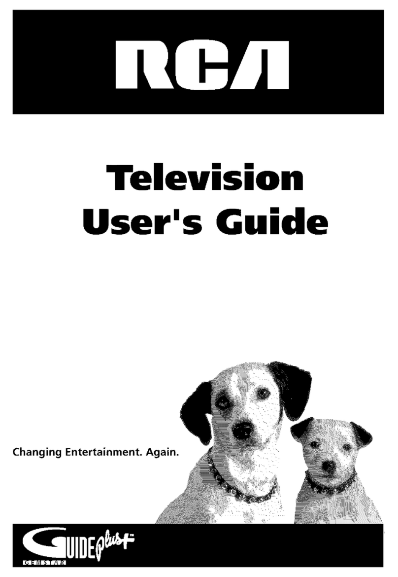 RCA 32F530TYX1 User manual