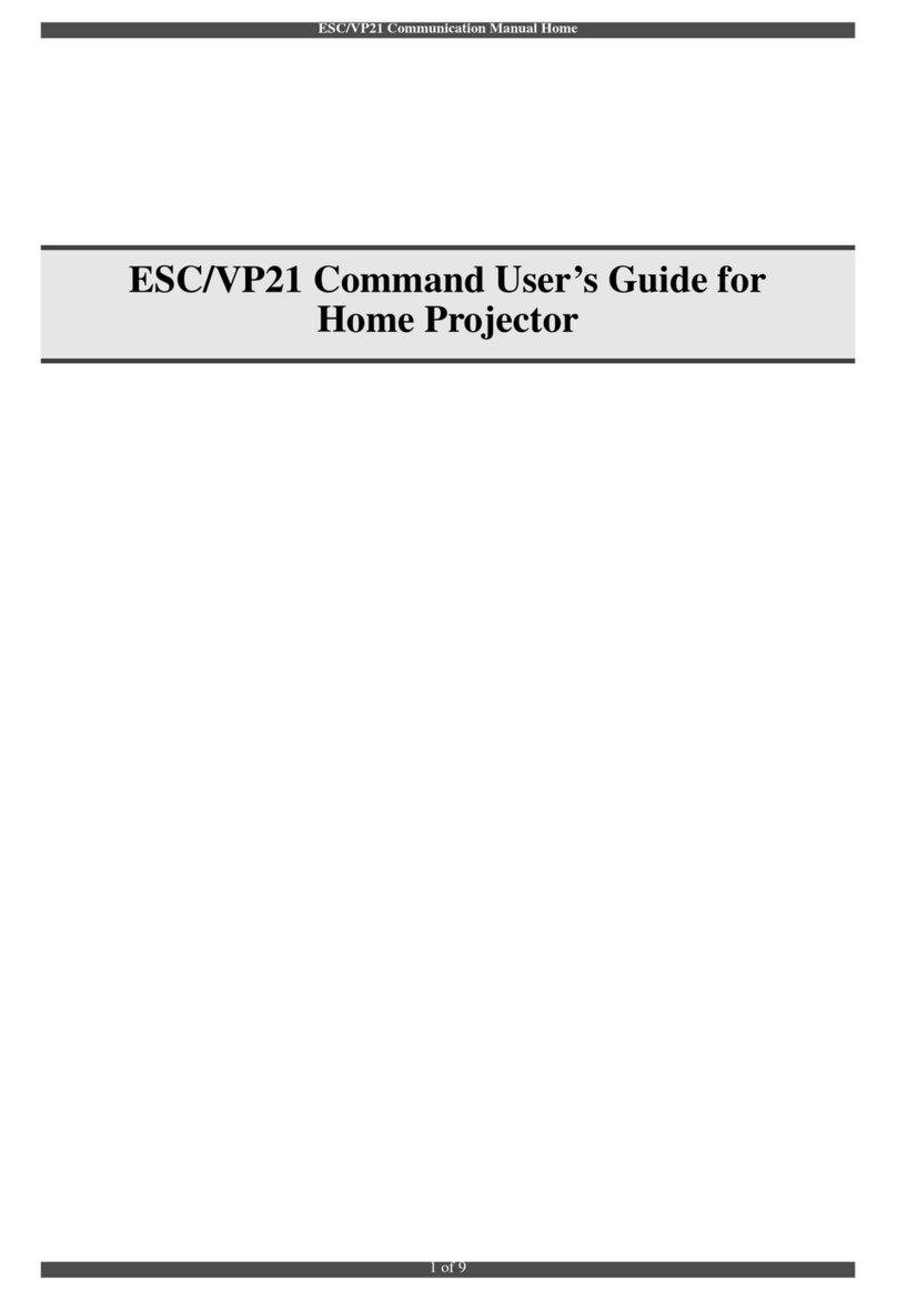 Epson ESC User manual