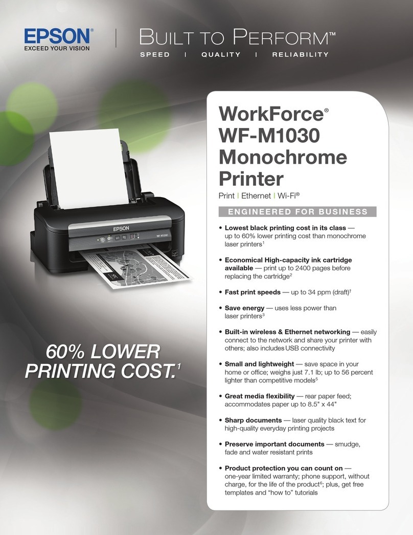 Epson WorkForce WF-M1030 User manual