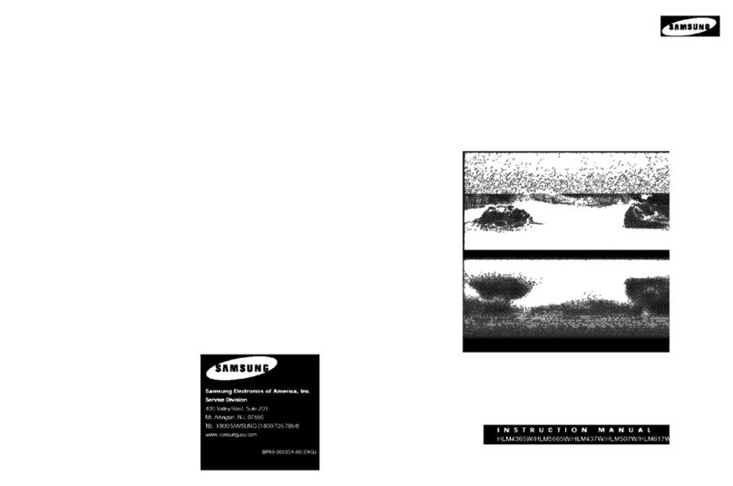 Samsung HLM617W User manual