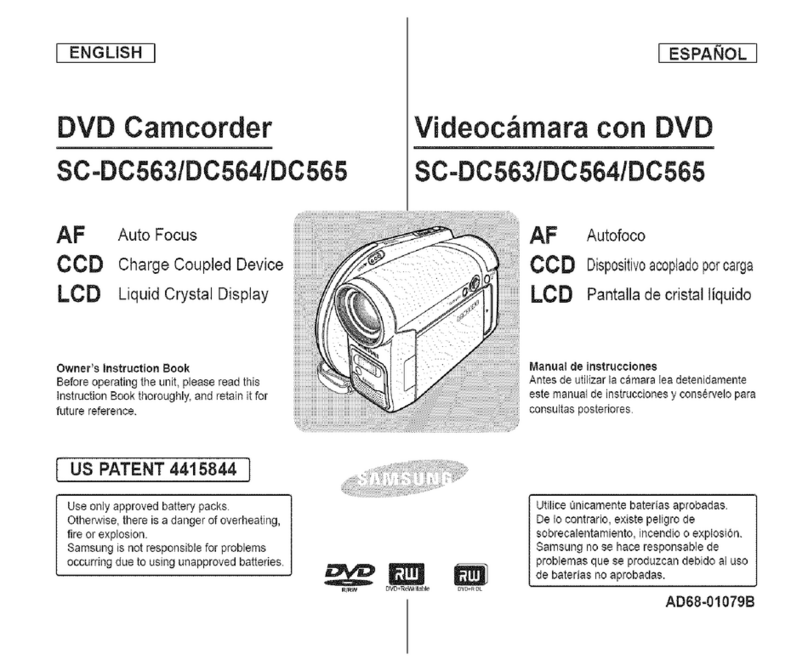 Samsung SC-DC564 Setup guide