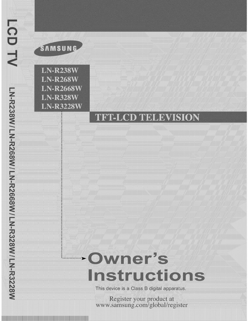 Samsung LN-R3228W User manual
