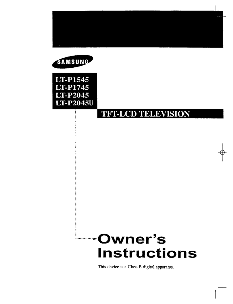 Samsung LT-P2045 User manual