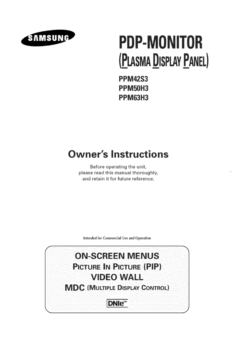 Samsung PPM42S3 User manual