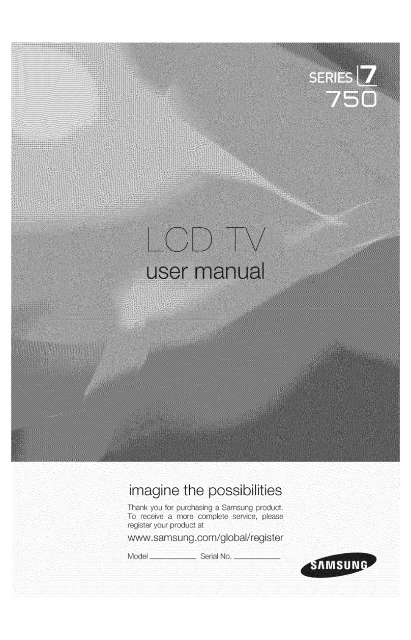 Samsung LN46A750 User manual