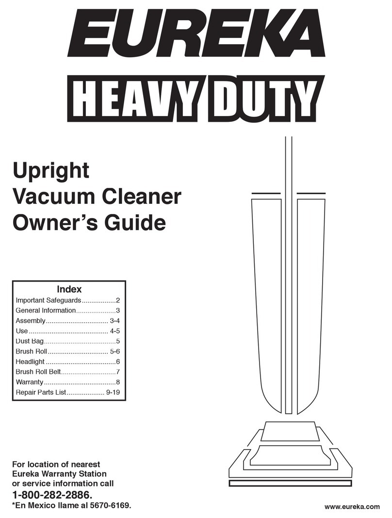 Eureka Heavy Duty User manual