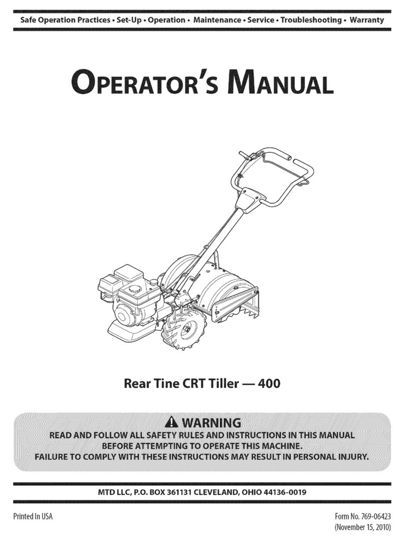 MTD 21AA40M1052 User manual